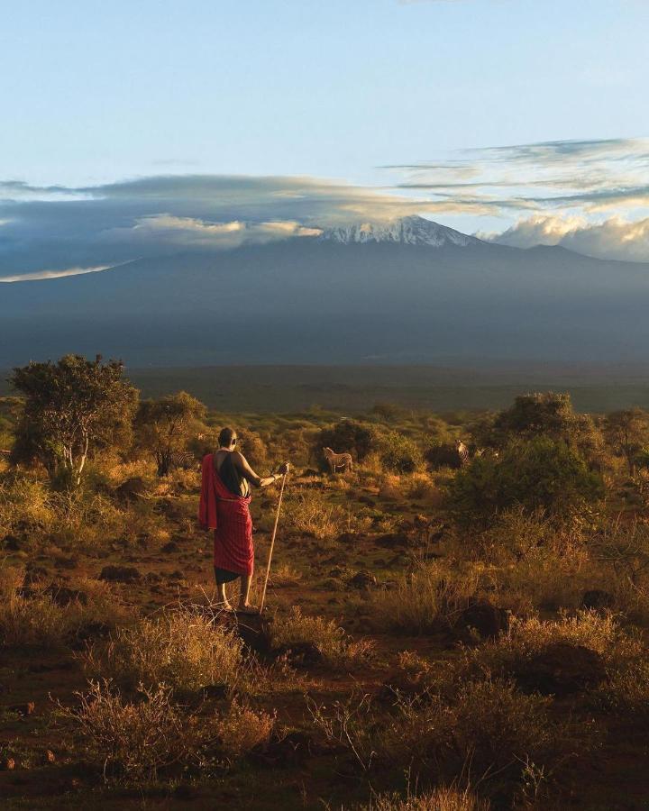 Amboseli Cultural Camping ภายนอก รูปภาพ