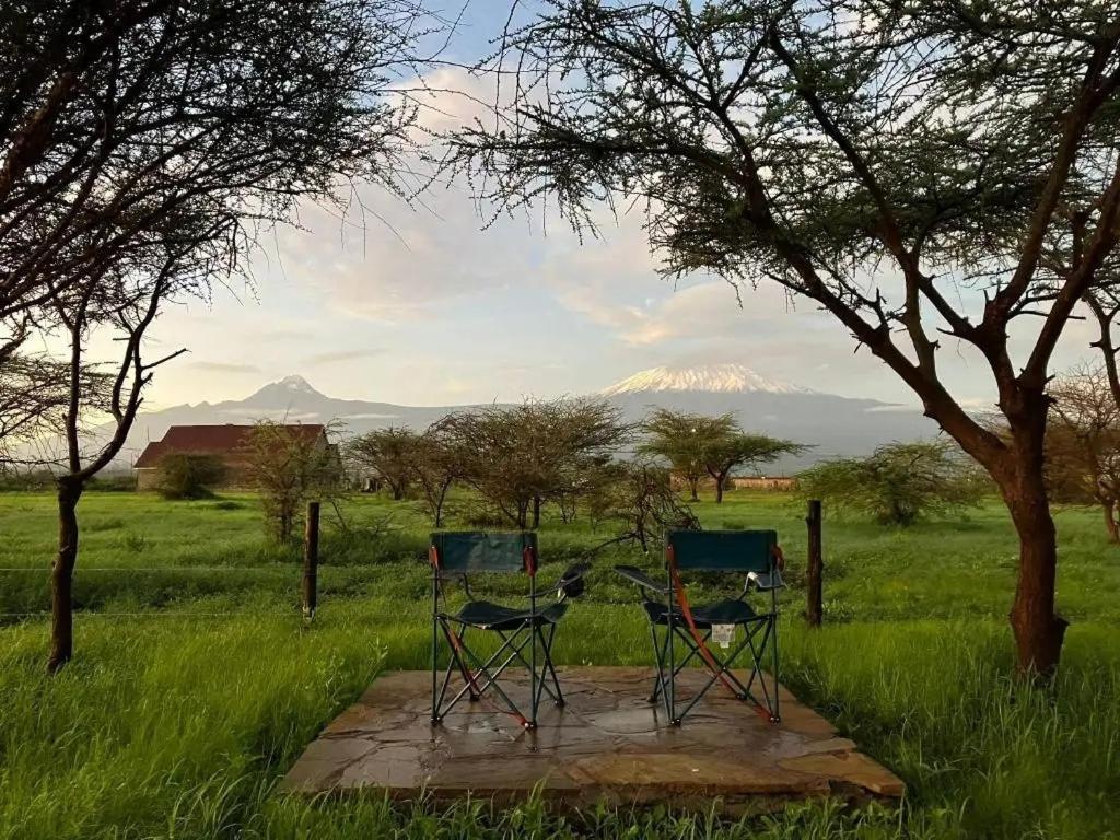 Amboseli Cultural Camping ภายนอก รูปภาพ